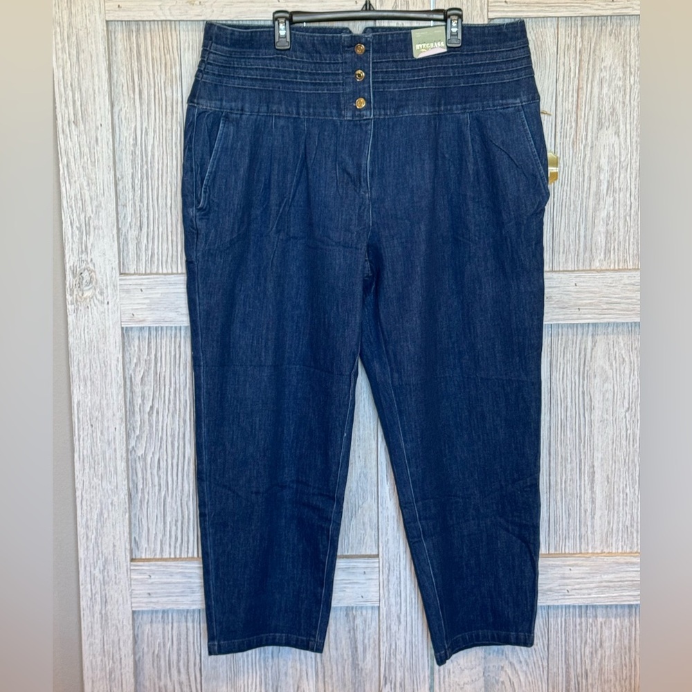 Ryegrass Dark Blue Denim Pants sz 18w NWT